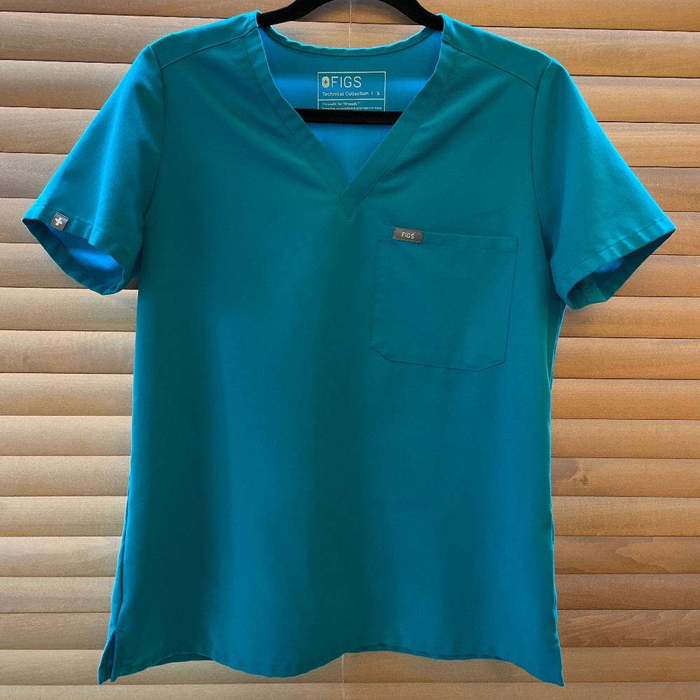 Figs women's Teal Catarina small